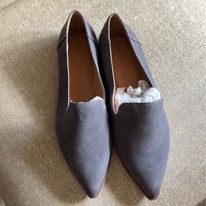 Frye 7.5 gray suede leather shoes.